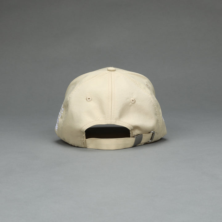 "W" Nylon 5 Panel Hat in Clay