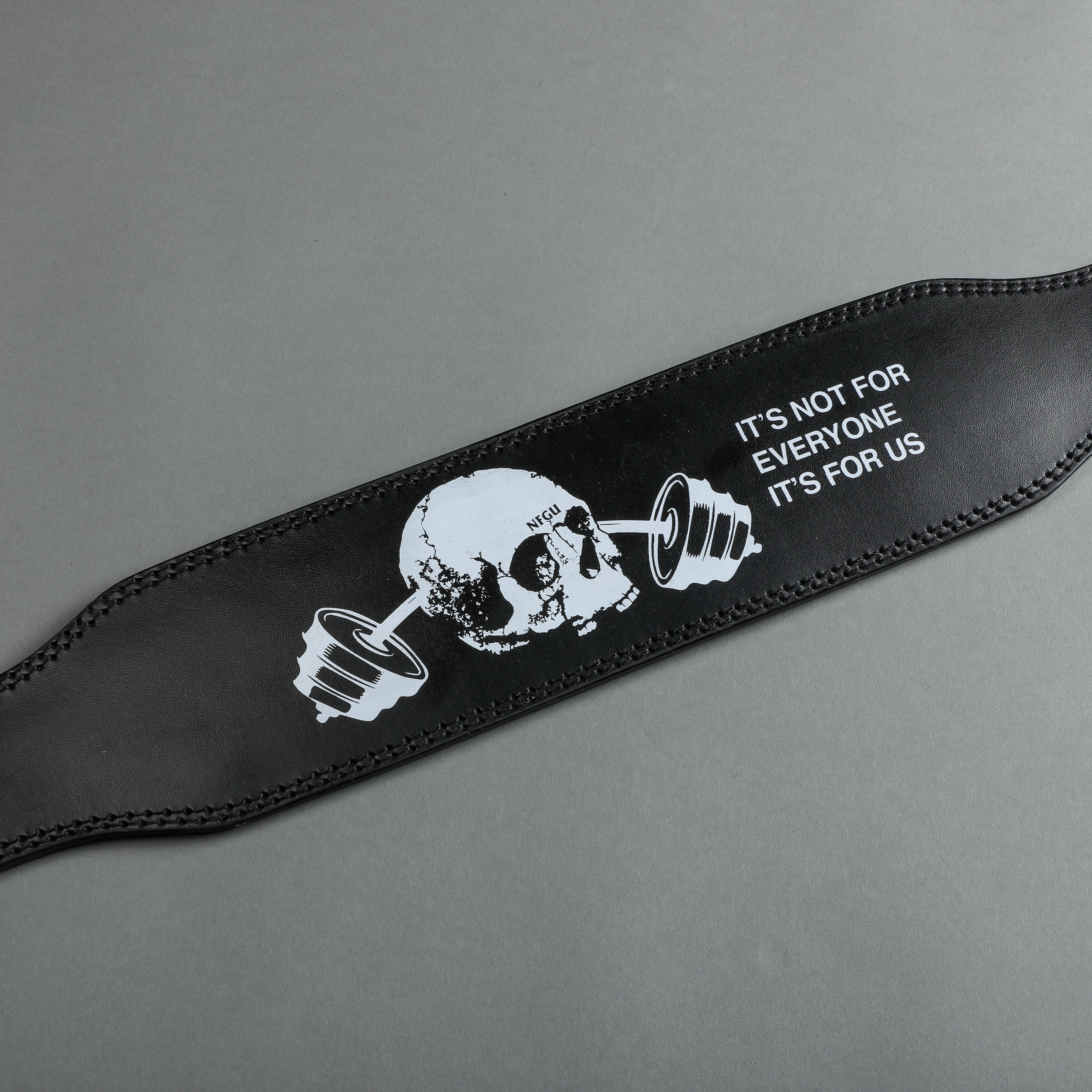 Memento Mori Weight Belt in Black