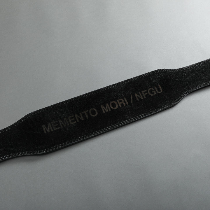 Memento Mori Weight Belt in Black
