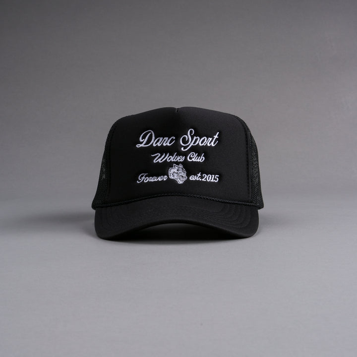 Resort Trucker Hat in Black