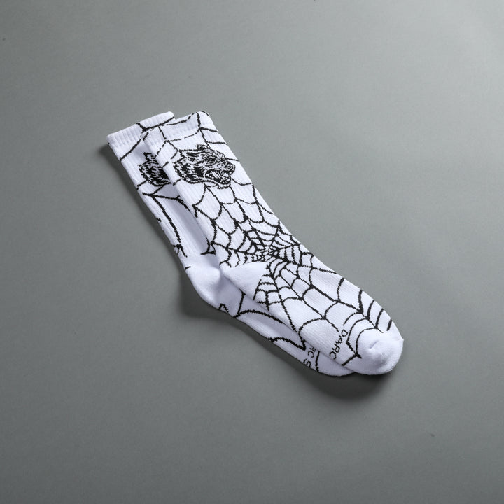 Big Wolf Web Classic Socks in White