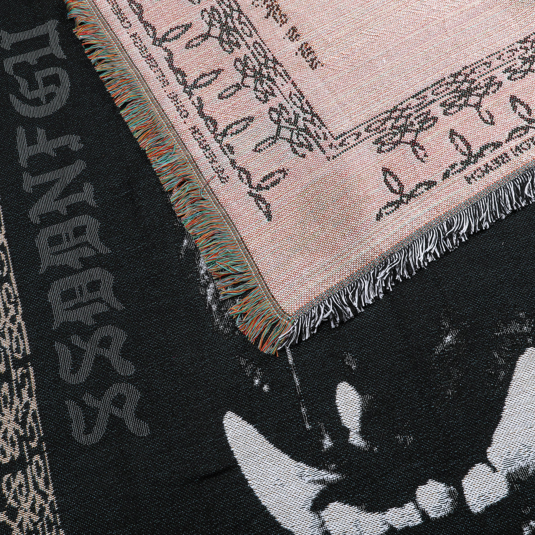 Sustain Tapestry Blanket in Black