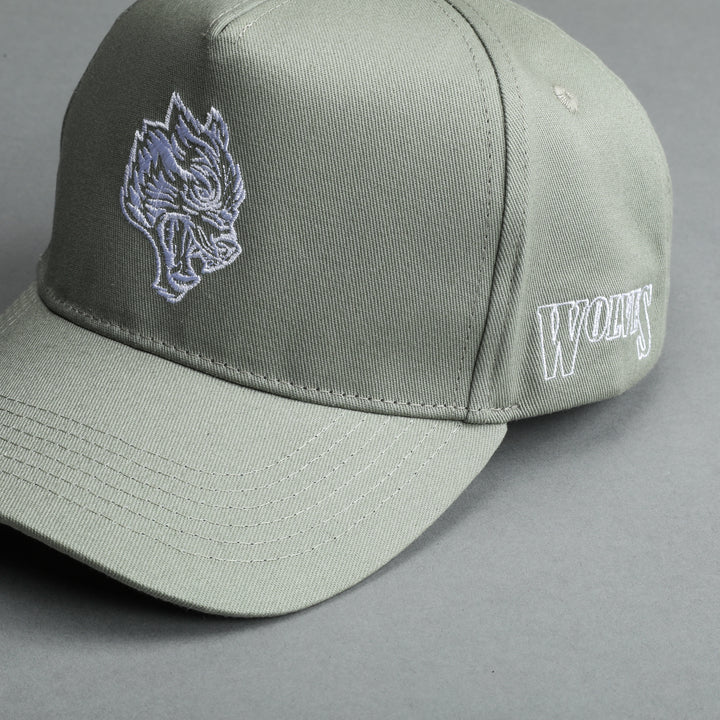 Living 5 Panel Hat in Cactus Gray