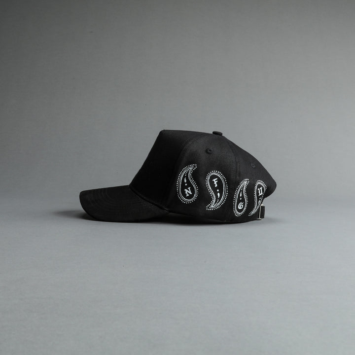 Southwest 5 Panel Hat in Black