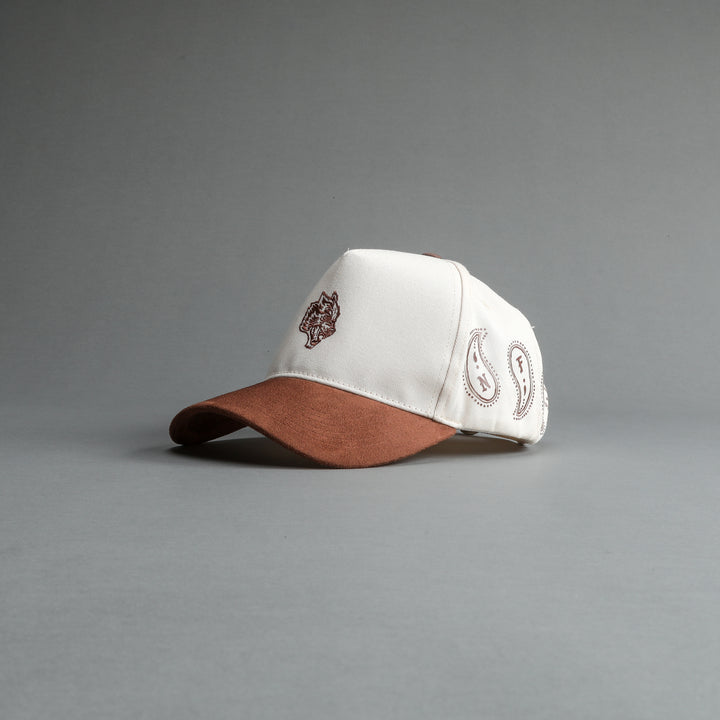Southwest 5 Panel Hat in Cream/Desert Rose