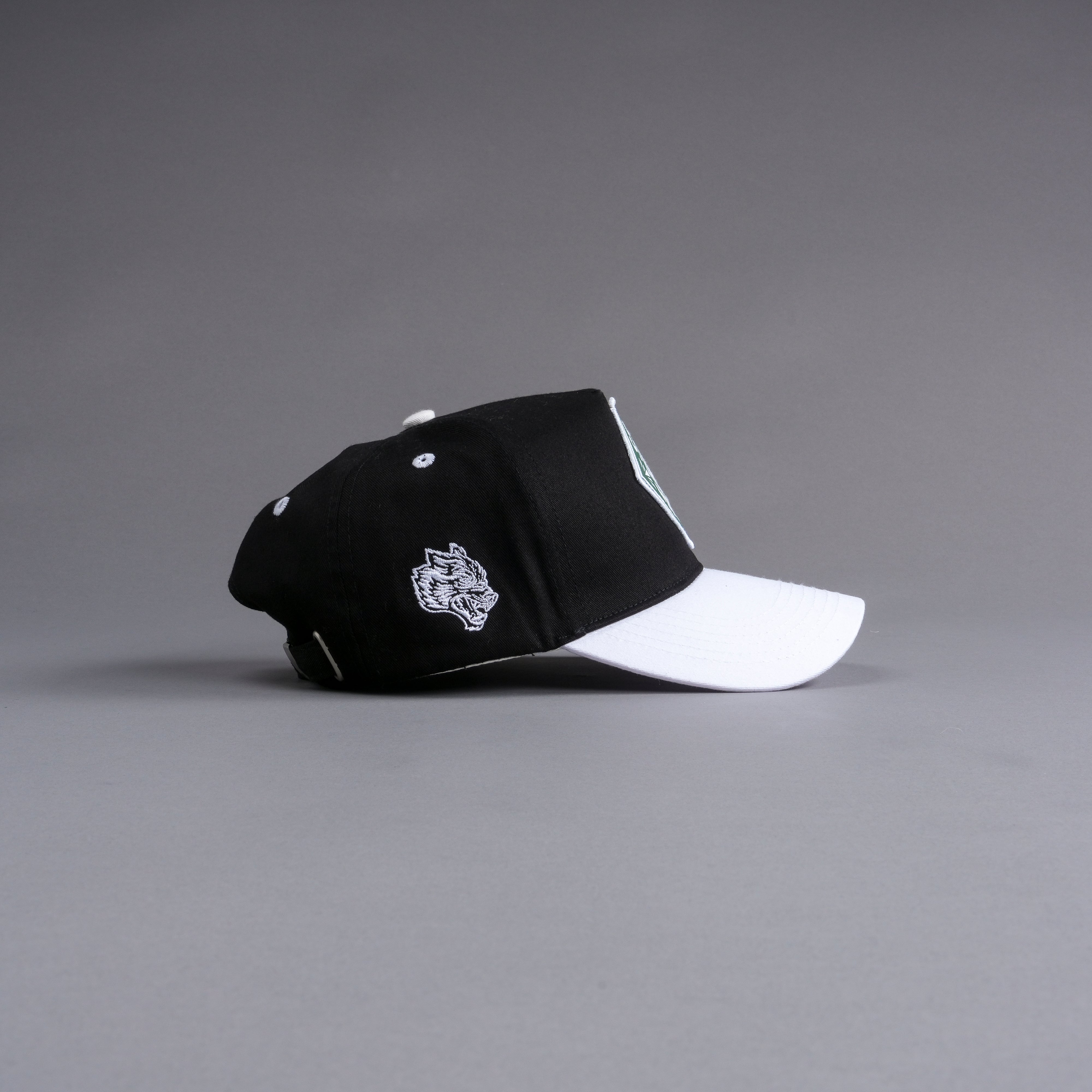Outside 5 Panel Hat in Black/White