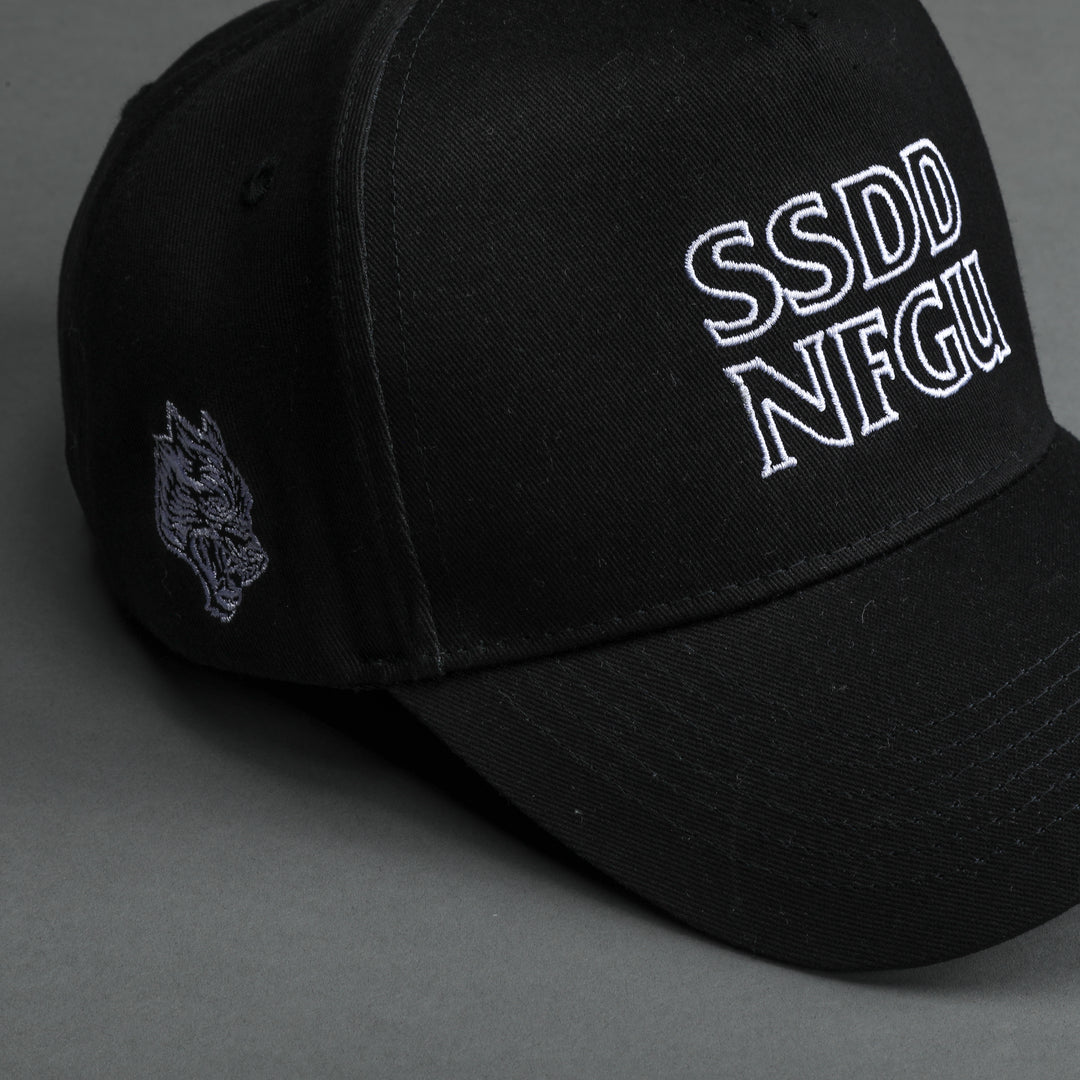 SSDD NFGU 5 Panel Hat in Black