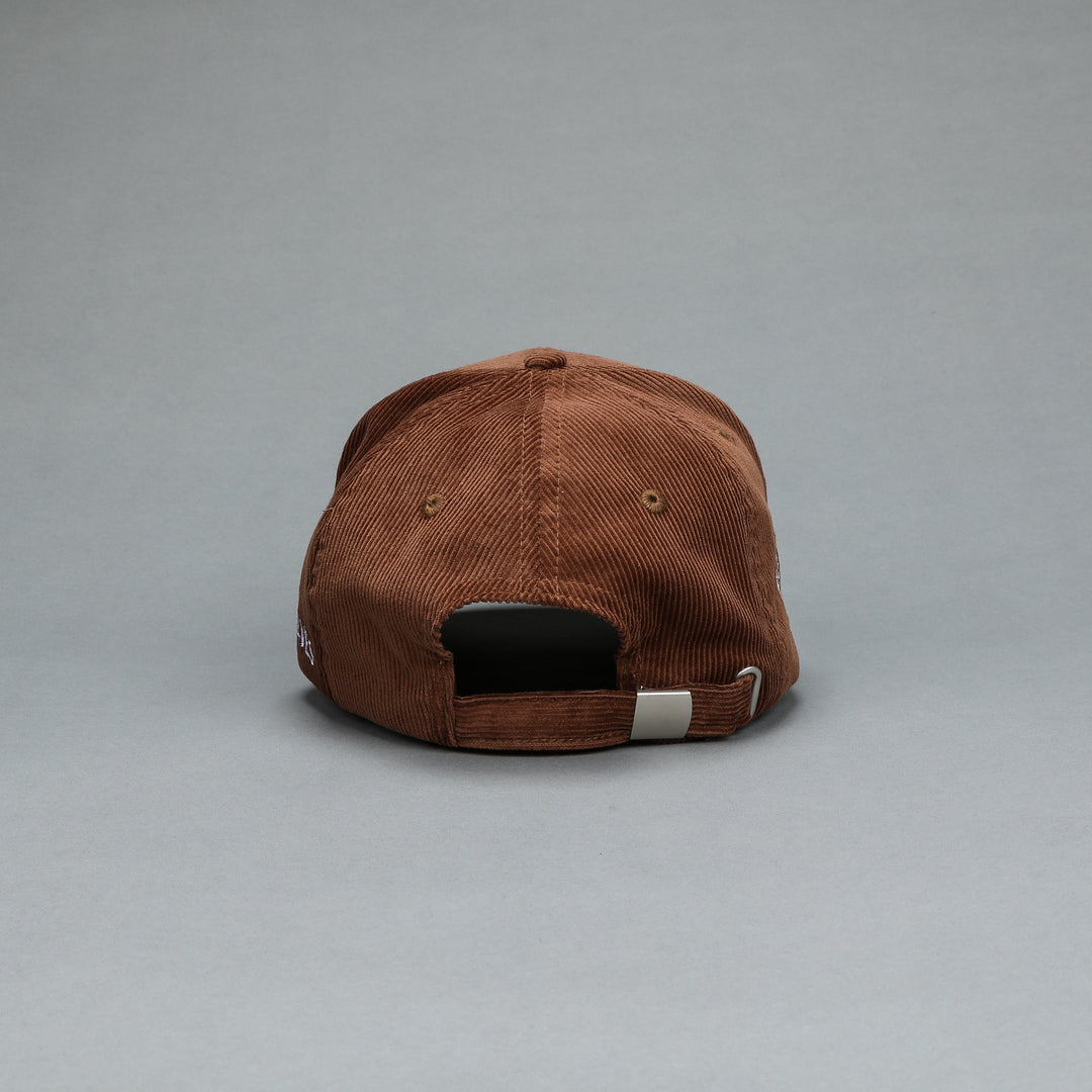 SSDD Corduroy 5 Panel Hat in Norse Brown