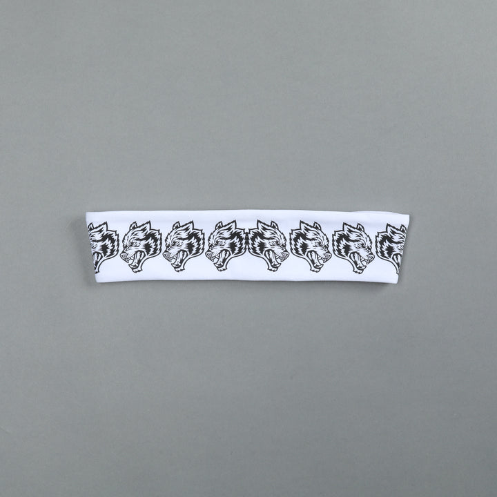 Wolves Forever Energy Headband in White