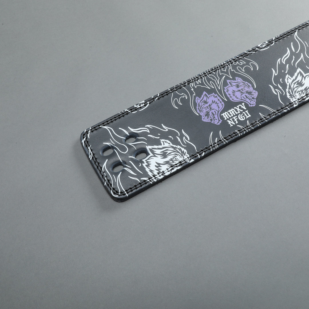 Light It Up Strap Weight Belt in Wolf Gray