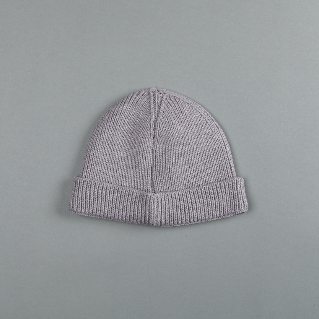 Wolf Patch Beanie in Norse Purple