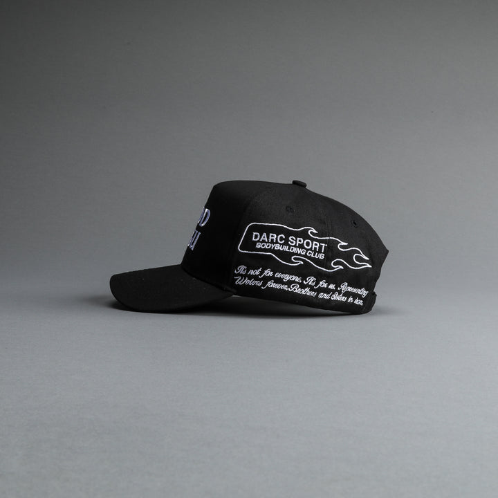 With Valor 5 Panel Hat in Black