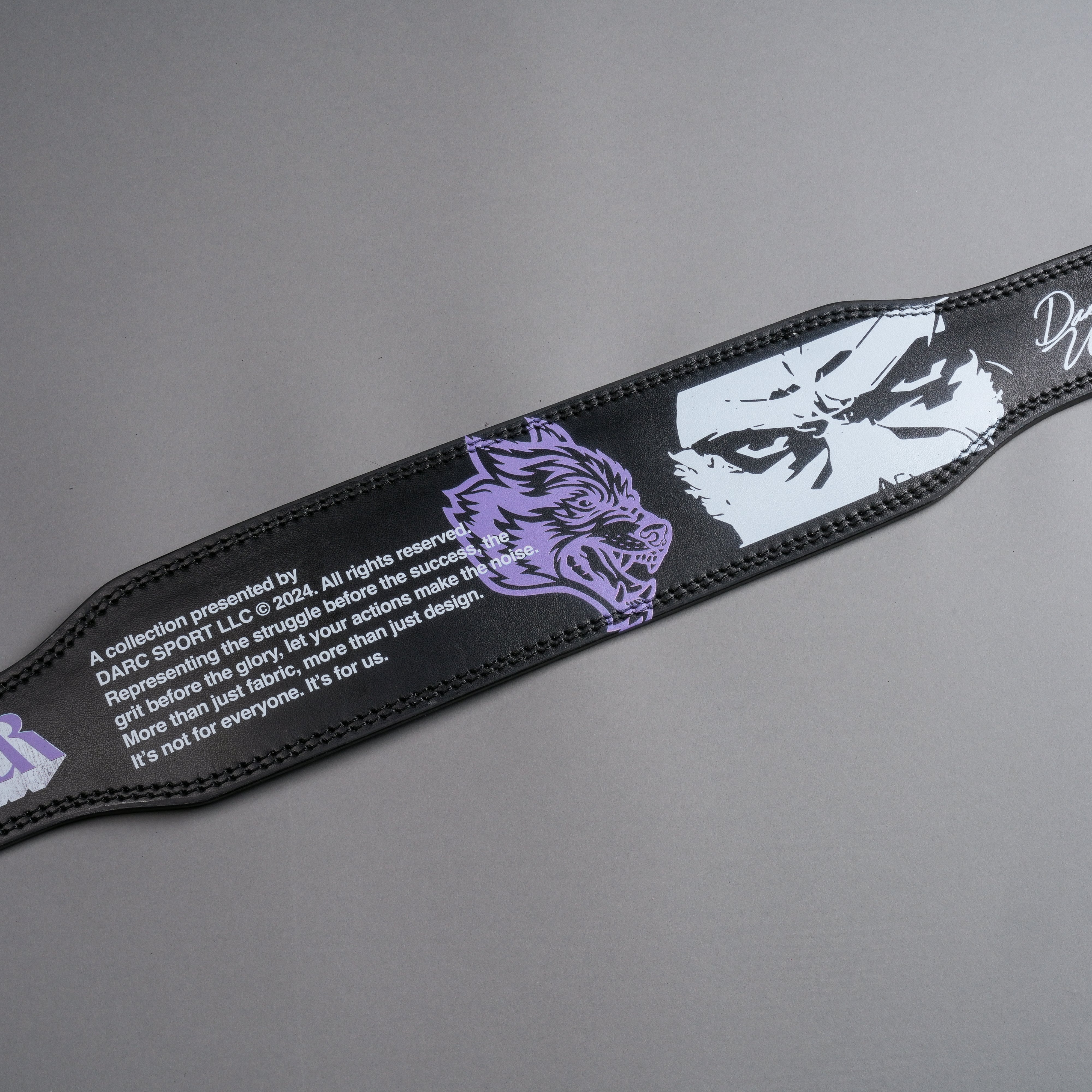 Punisher Weight Belt in Black