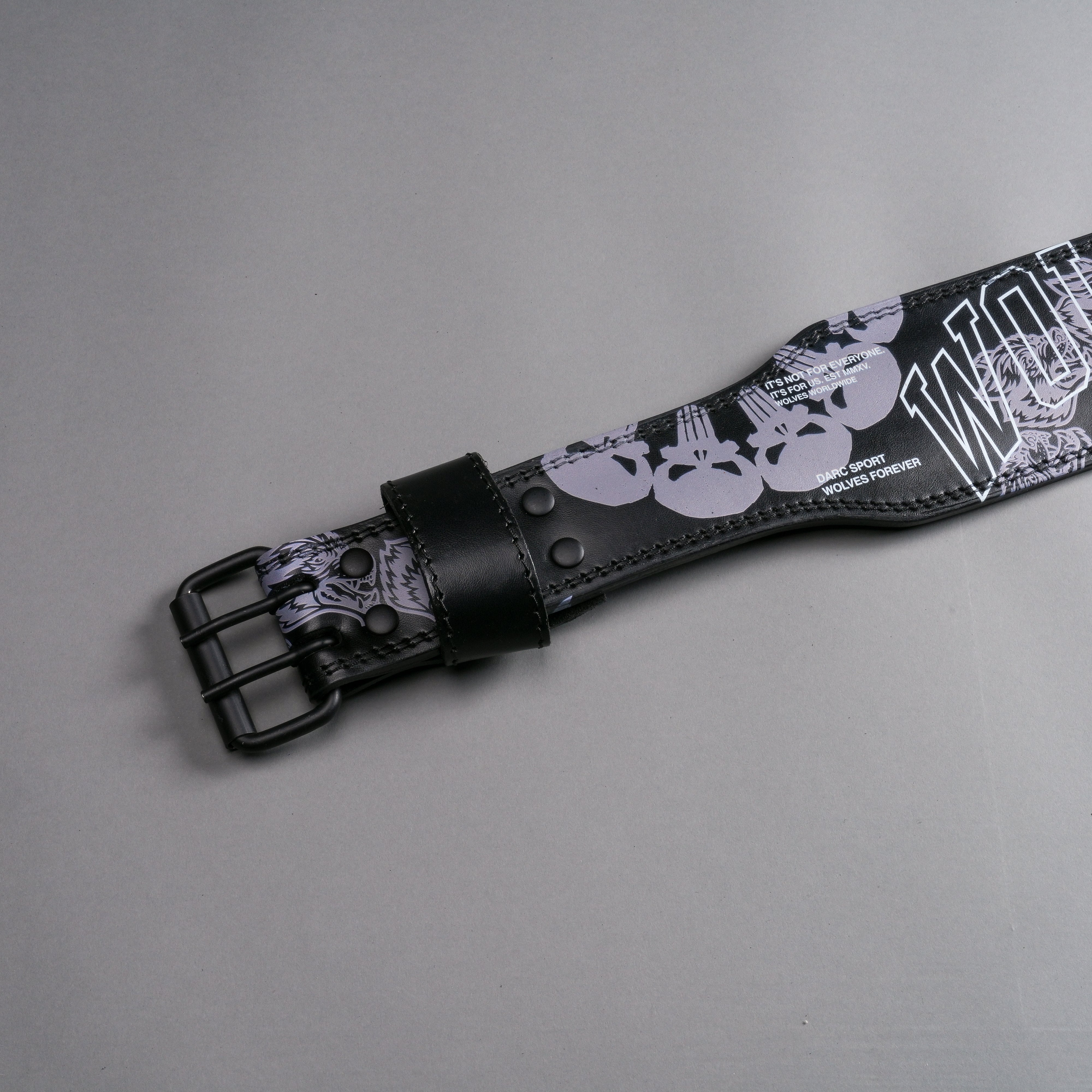 Solid Weight Belt in Black