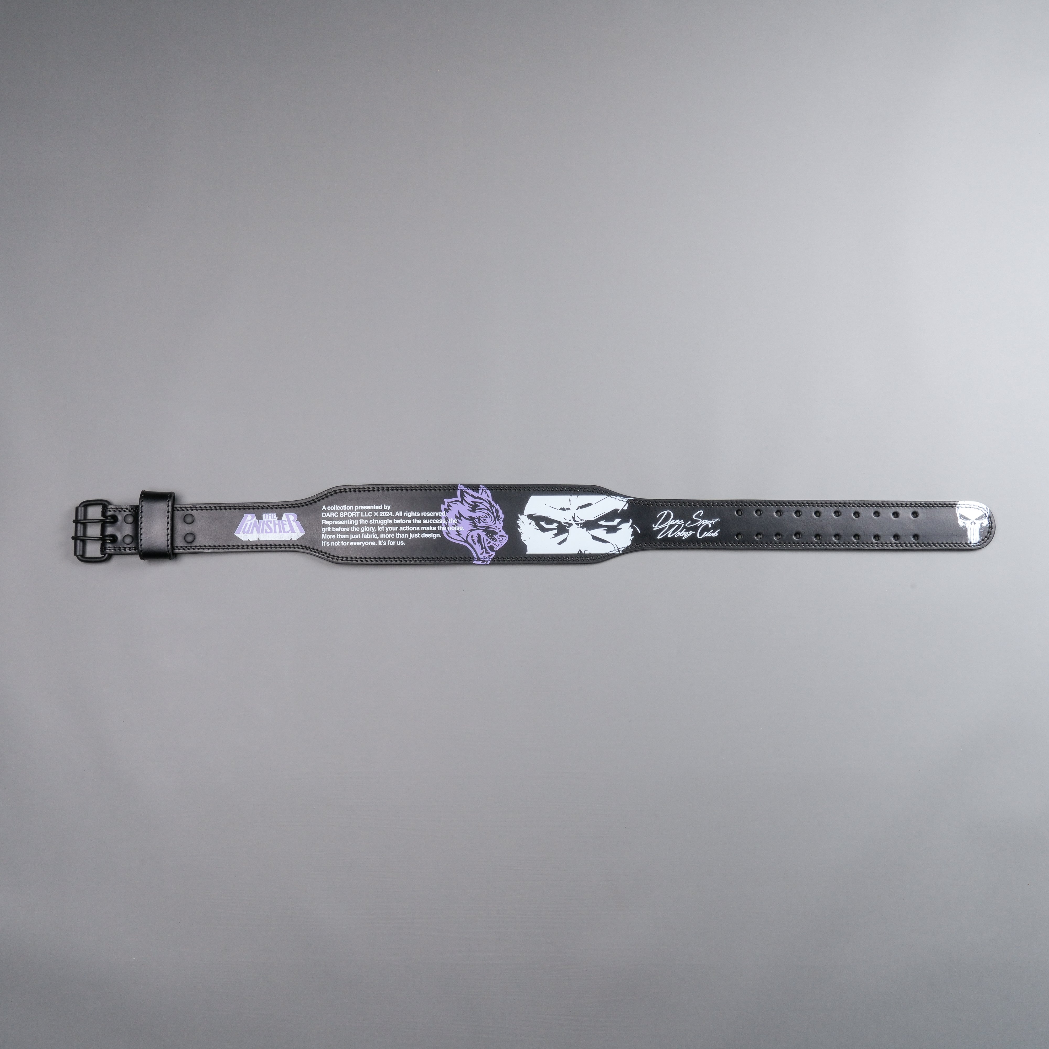 Punisher Weight Belt in Black