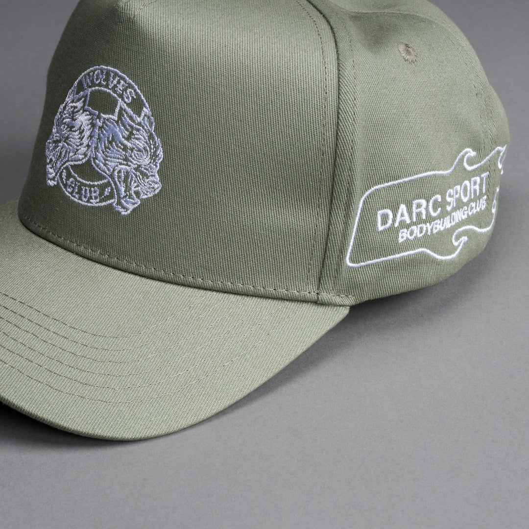 Forged 5 Panel Hat in Owen Green