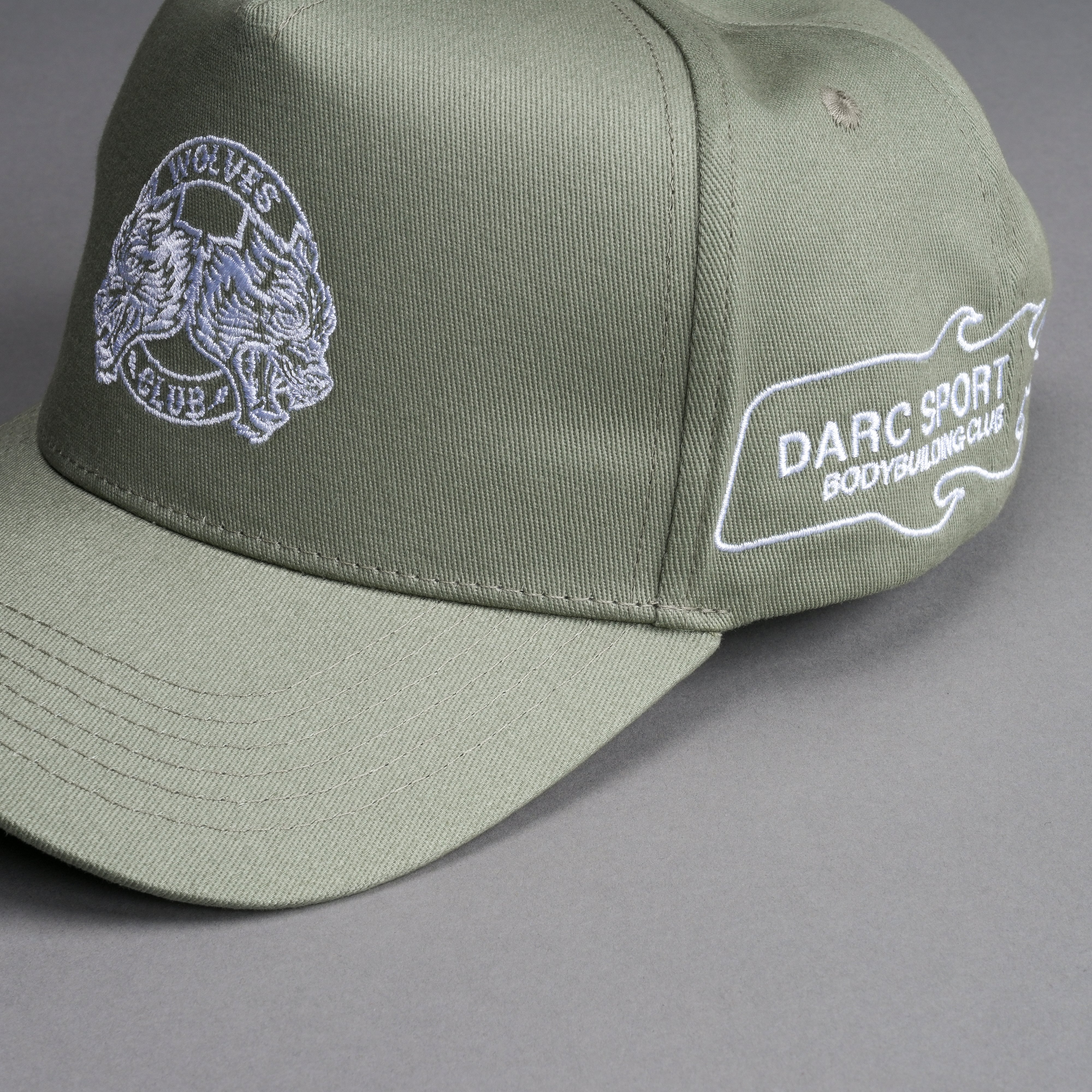 Forged 5 Panel Hat in Owen Green