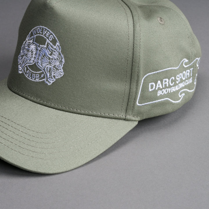 Forged 5 Panel Hat in Owen Green