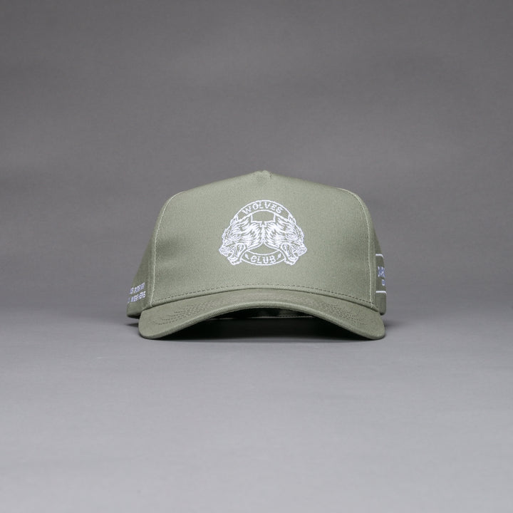 Forged 5 Panel Hat in Owen Green