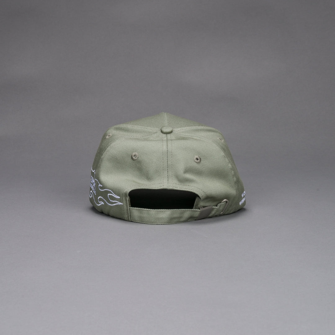 Forged 5 Panel Hat in Owen Green