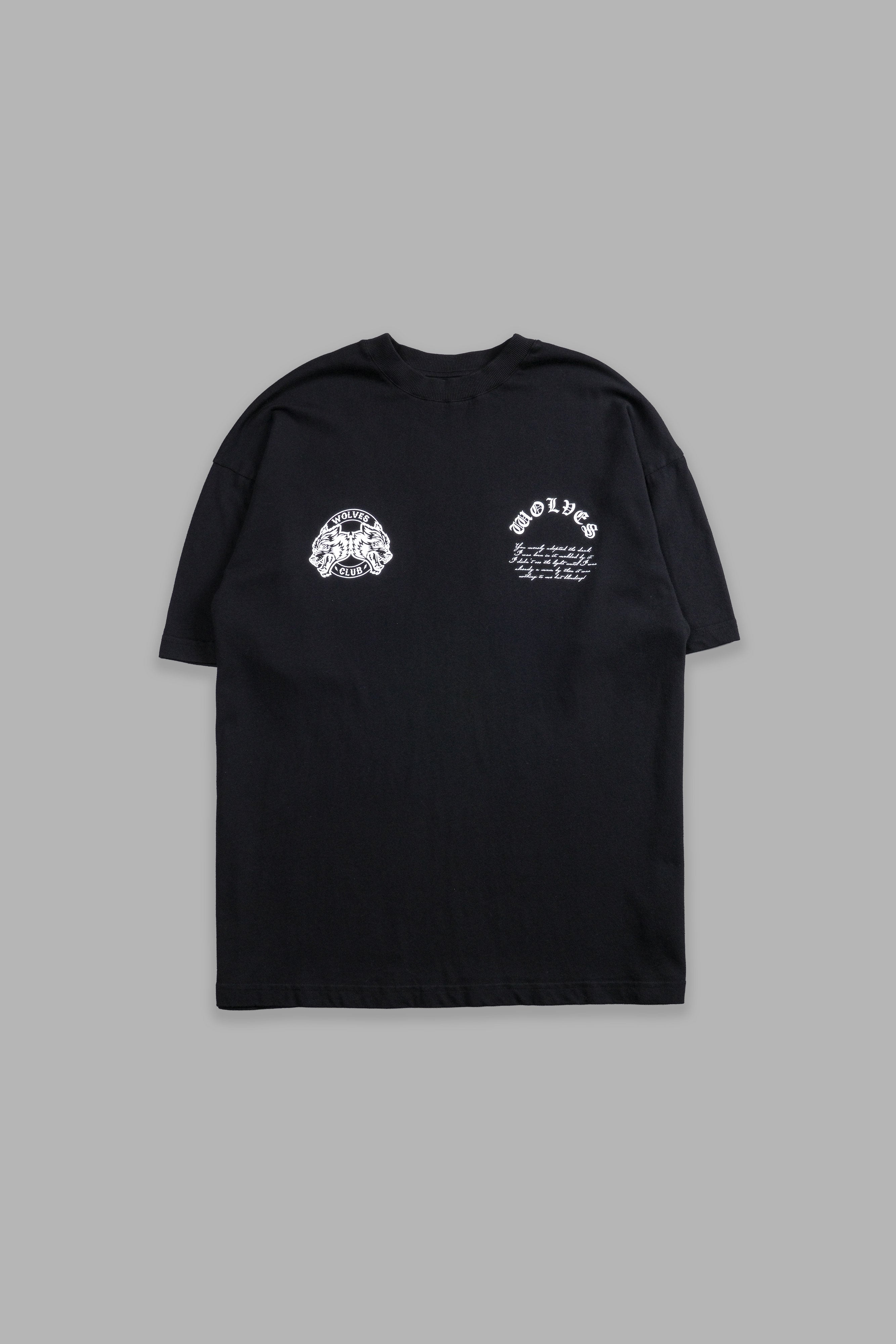 Born In It V2 "Premium" Oversized Tee in Black