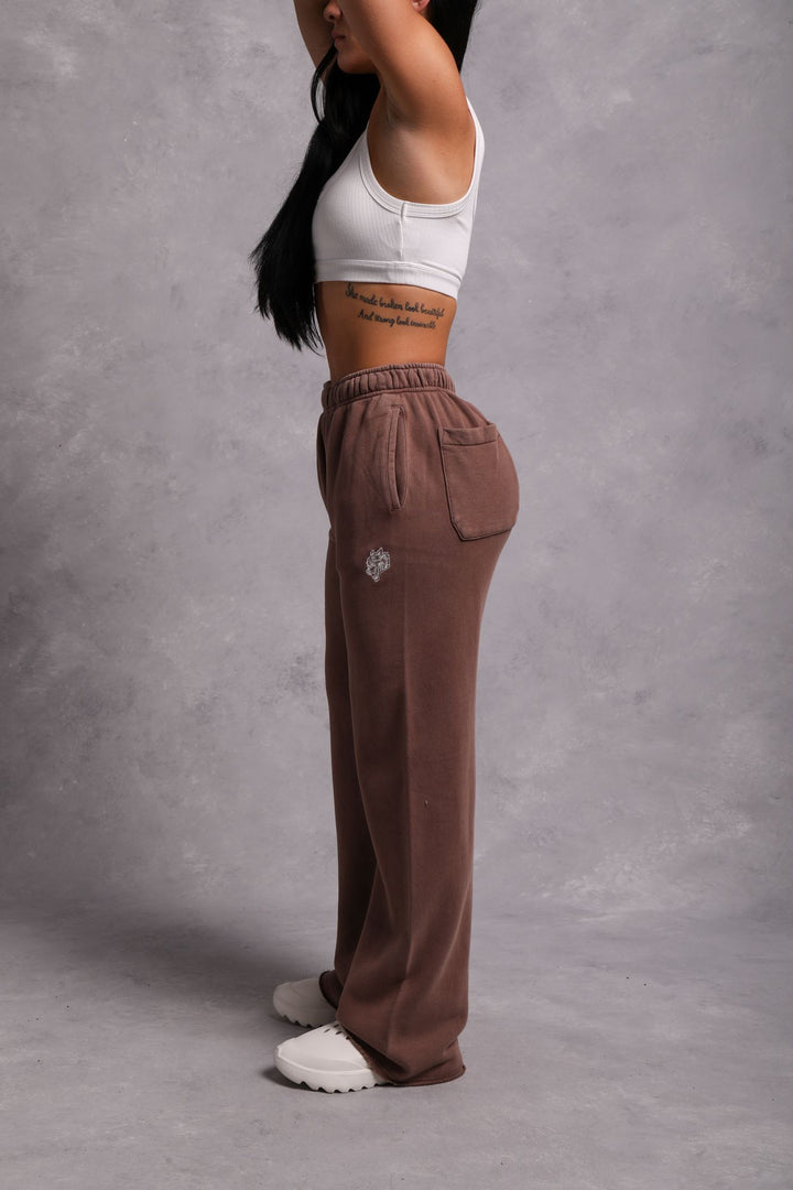 Dual She Big Cozy Sweats in Norse Brown