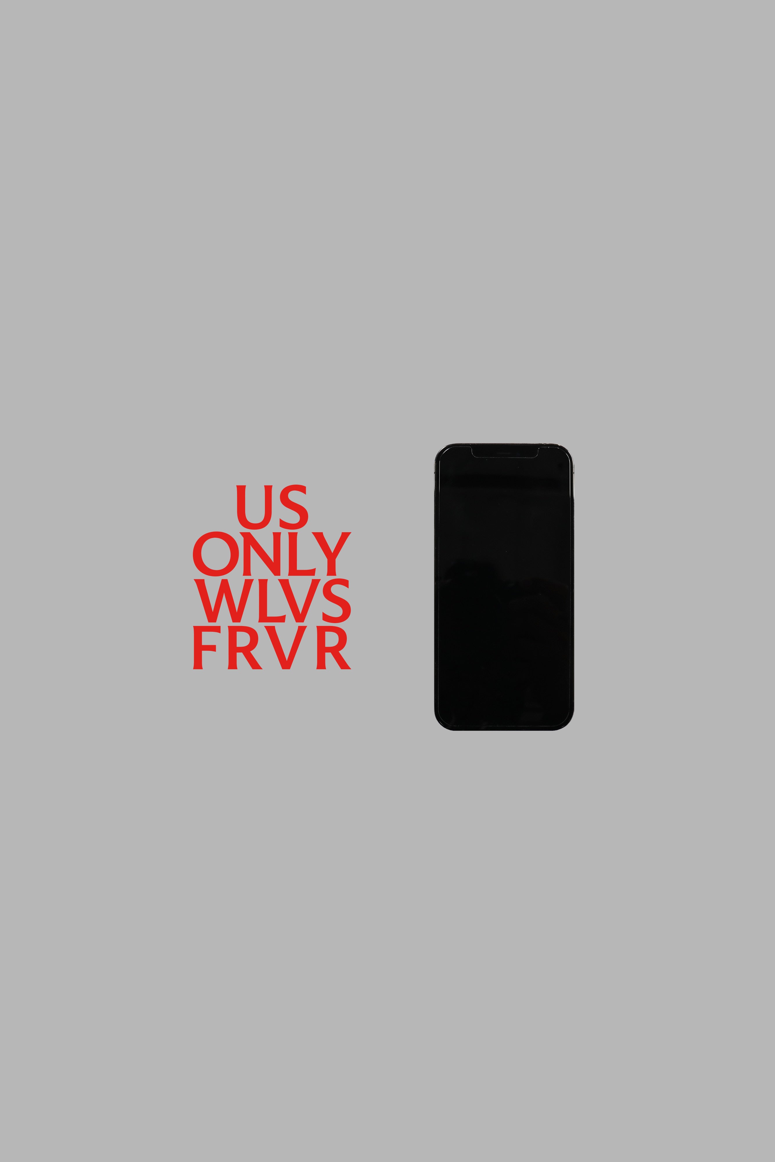 Us Small Vinyl Decal in Red