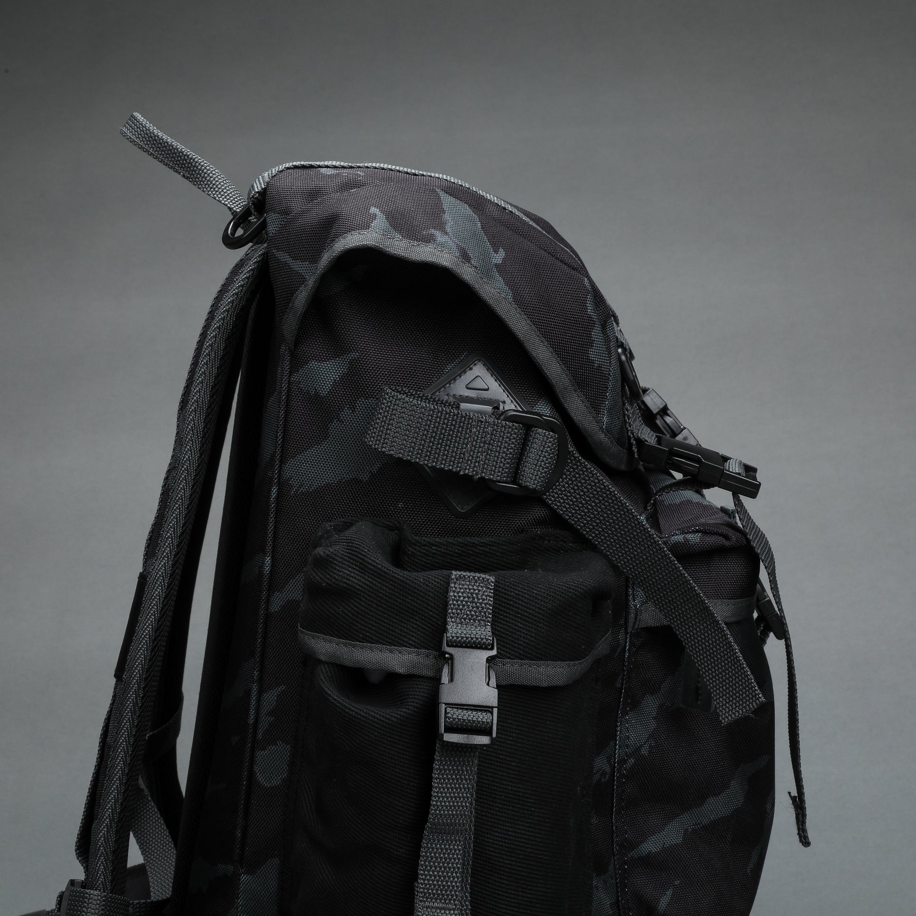 Wolves Club Traveler Backpack in Black Native Camo