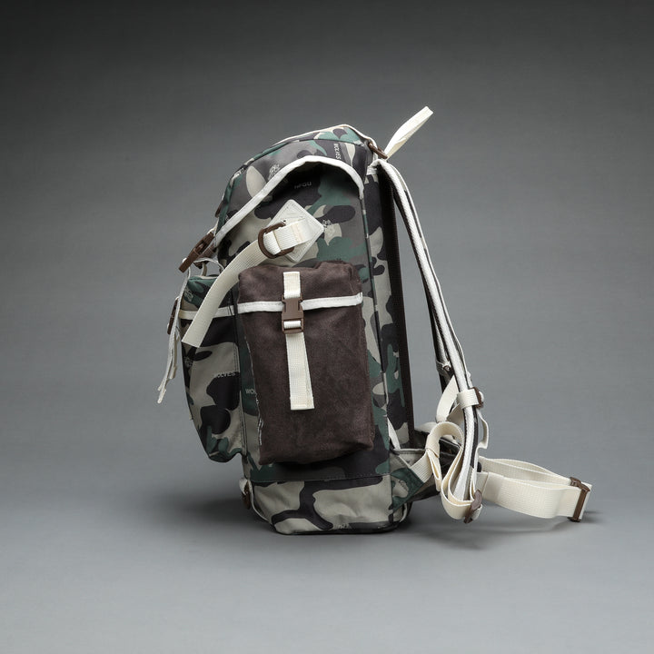 Wolves Club Traveler Backpack in Wolf Woodland Camo