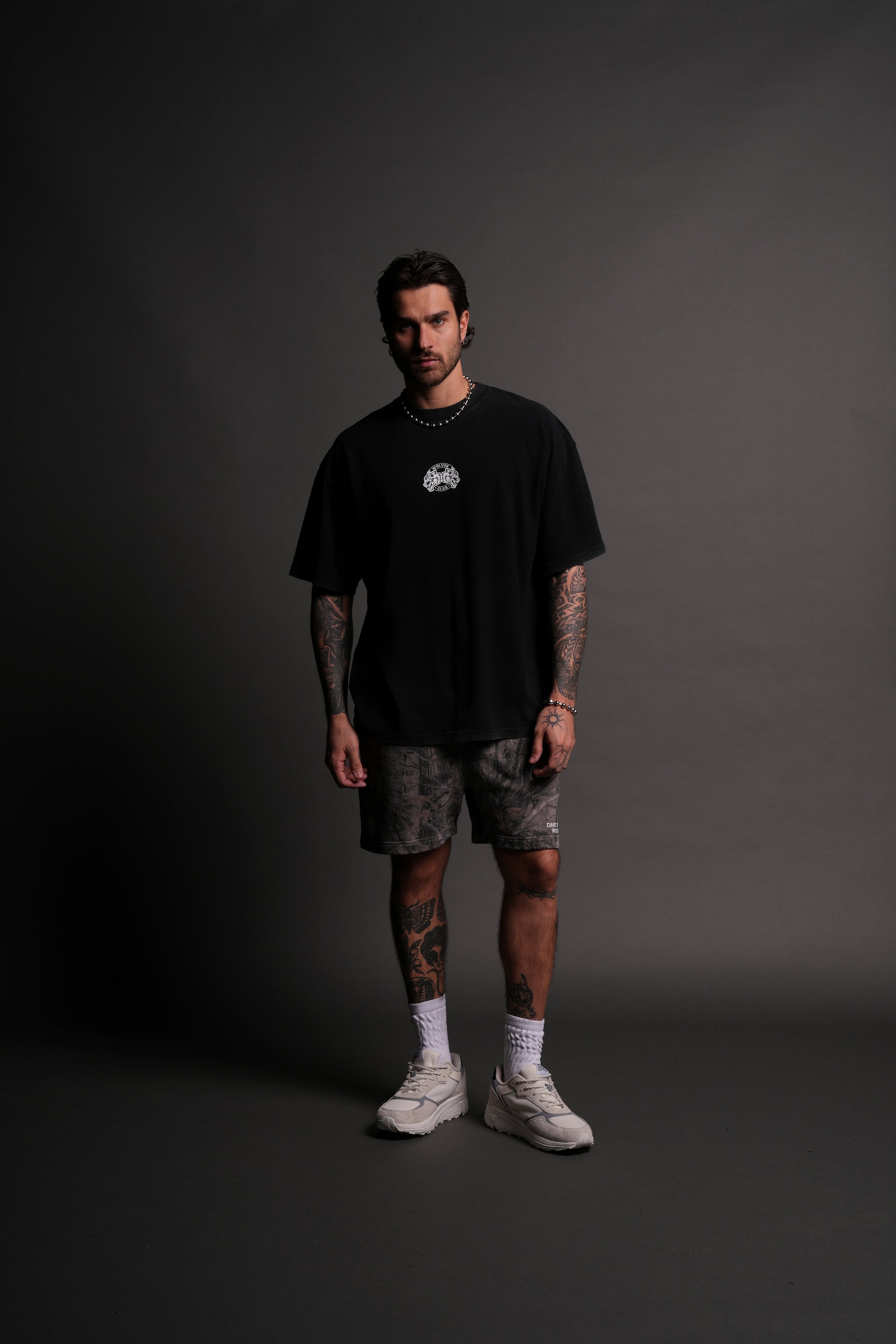 Mori "Premium" Oversized Tee in Black