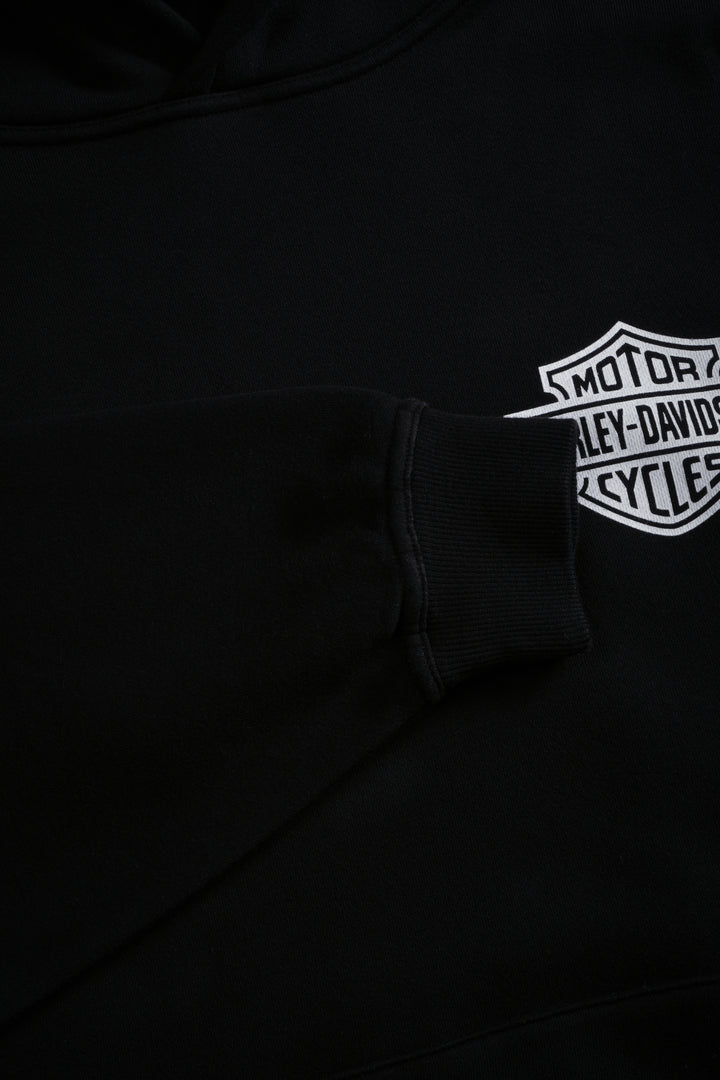 Harley-Davidson Wolves "Pierce" Hoodie in Black