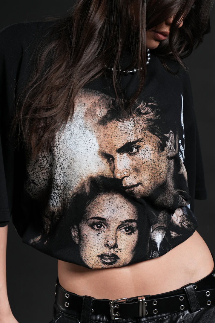 Attack Of The Clones "Side-By-Side" Series Premium Tee in Black