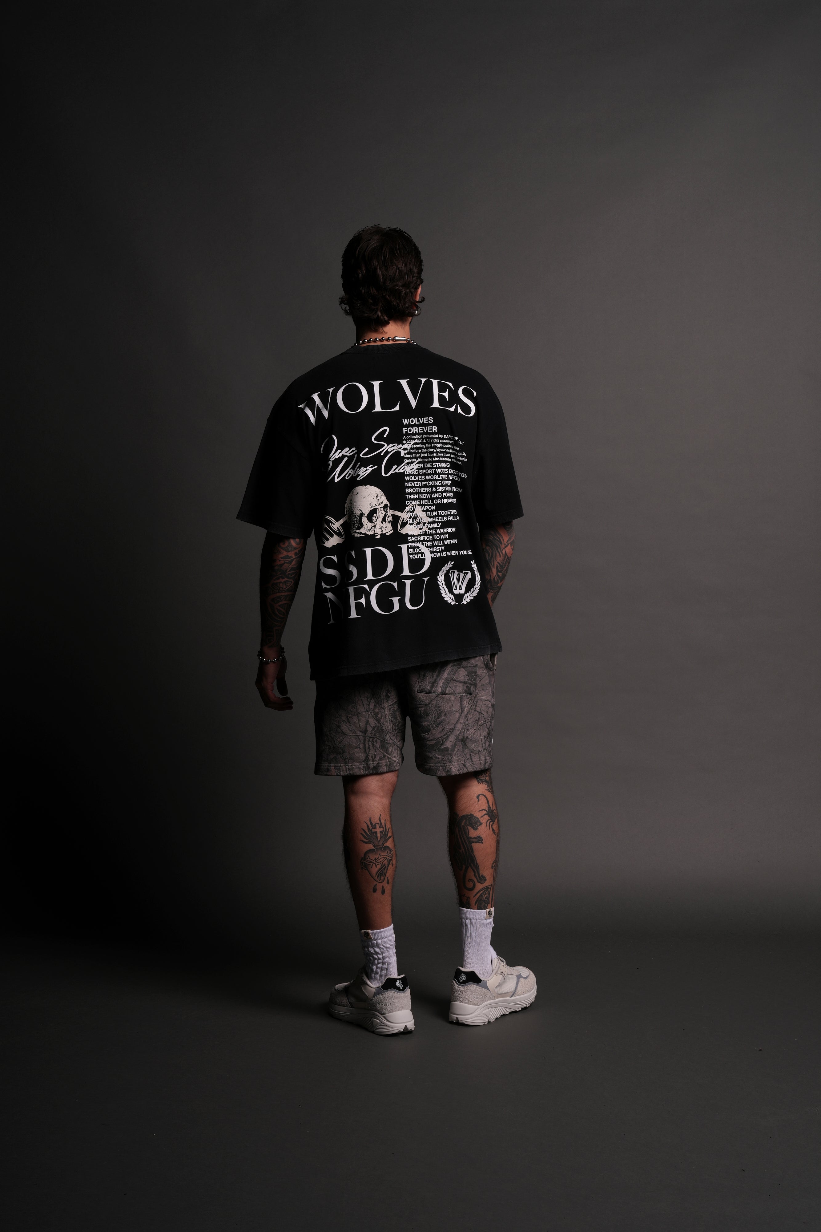 Mori "Premium" Oversized Tee in Black