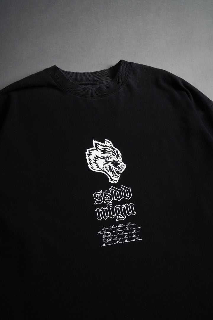 Through Hell "Premium" Oversized Tee in Black