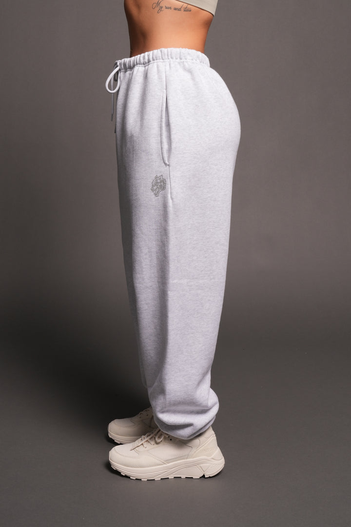 Dual Lightweight Lounger Sweat Pants In Super Light Athletic Gray