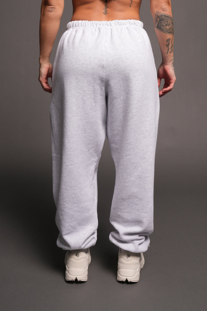 Dual Lightweight Lounger Sweat Pants In Super Light Athletic Gray