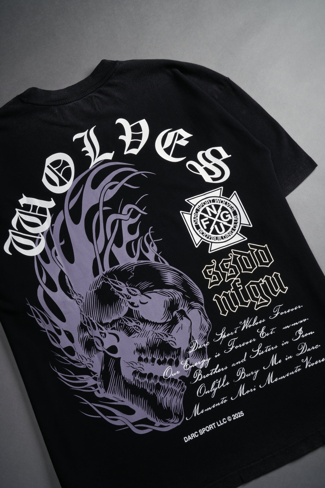 Through Hell "Premium" Oversized Tee in Black