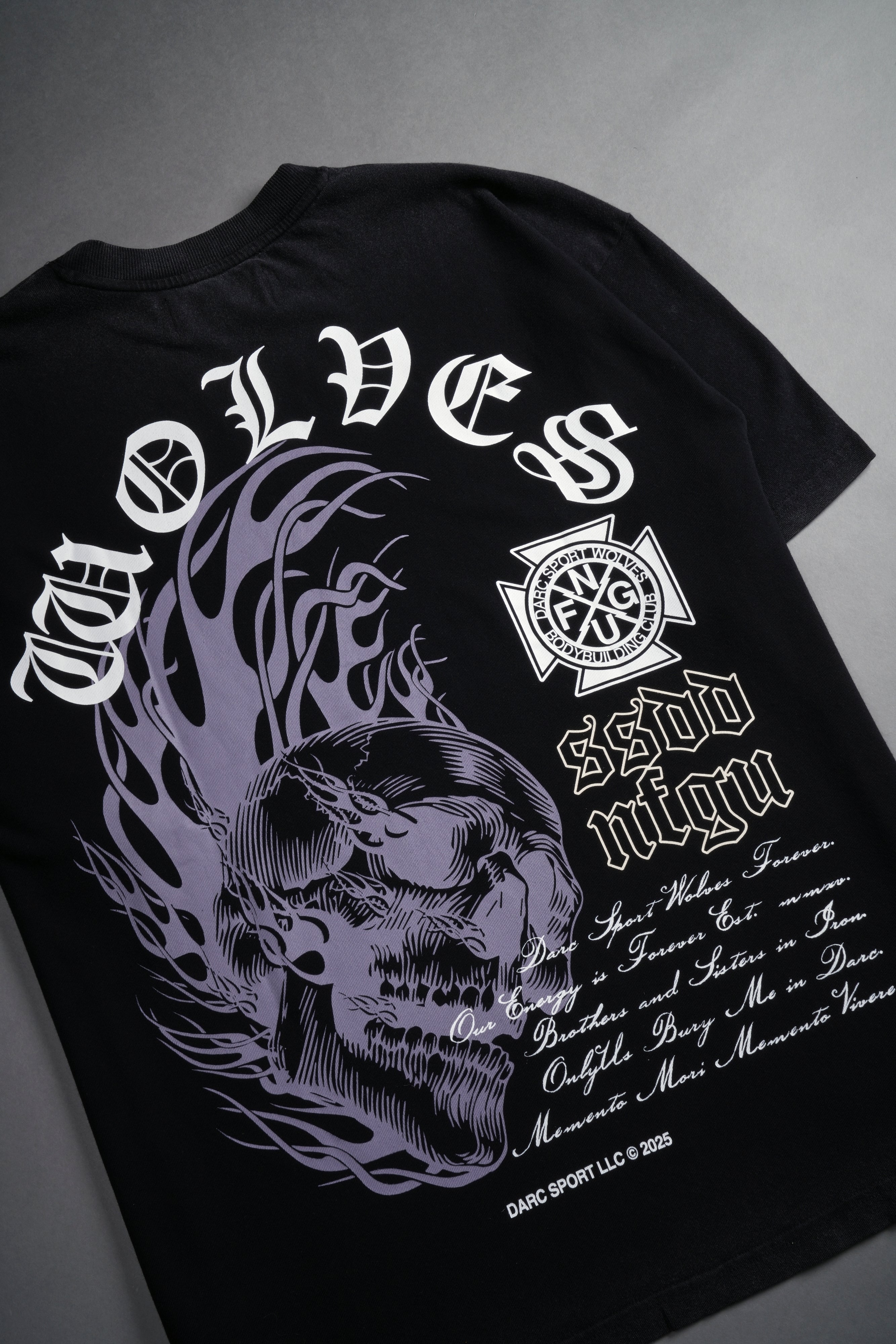 Through Hell "Premium" Oversized Tee in Black