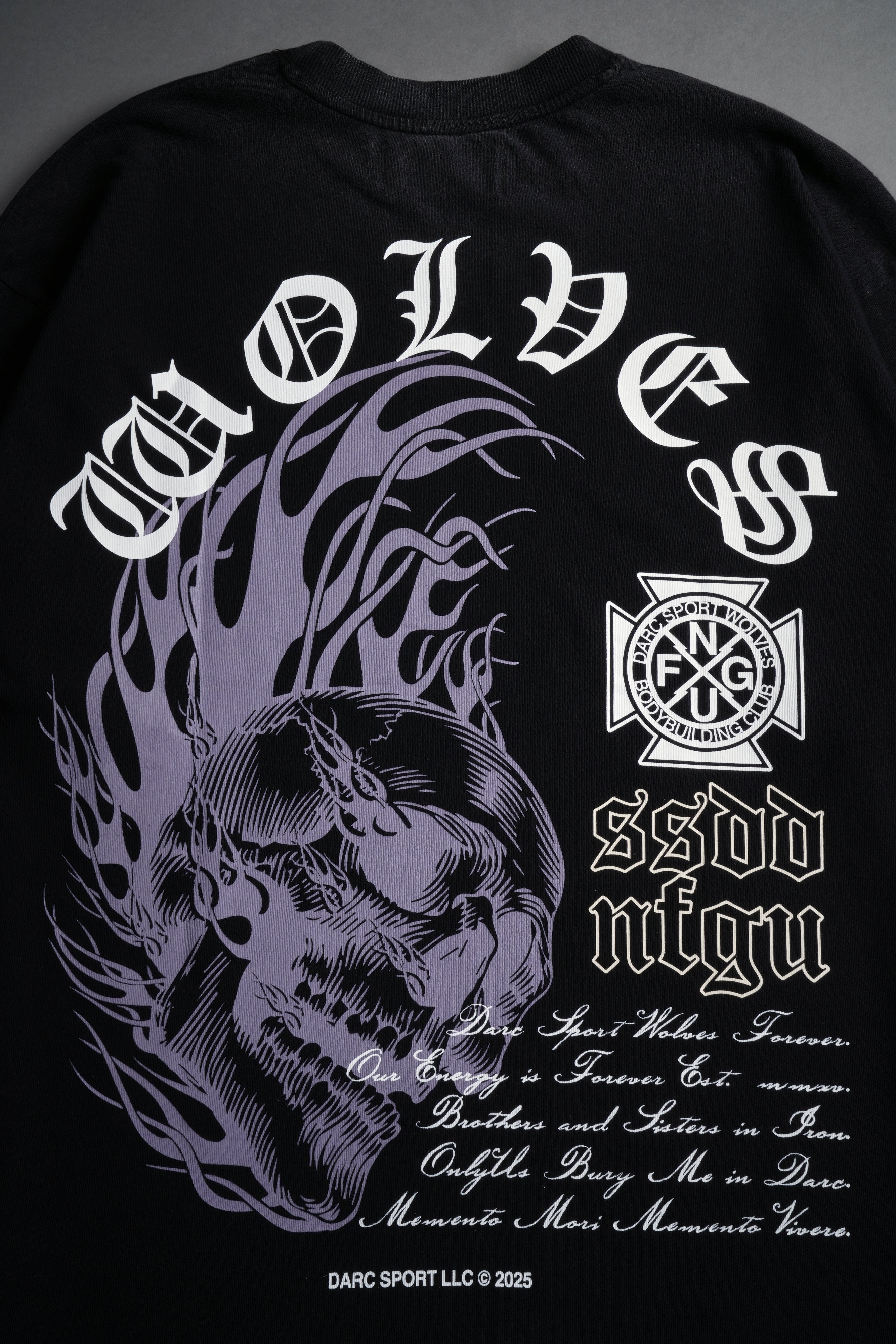 Through Hell "Premium" Oversized Tee in Black