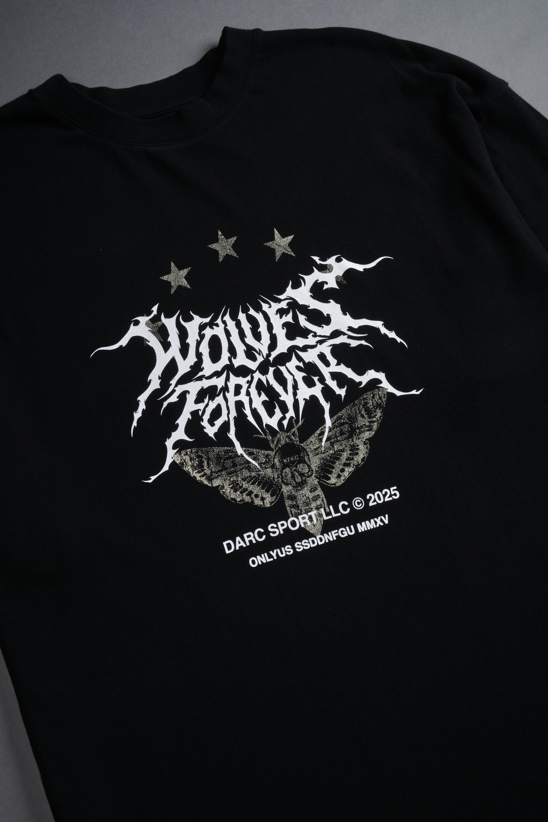 Iron Pack "Premium" Oversized Tee in Black