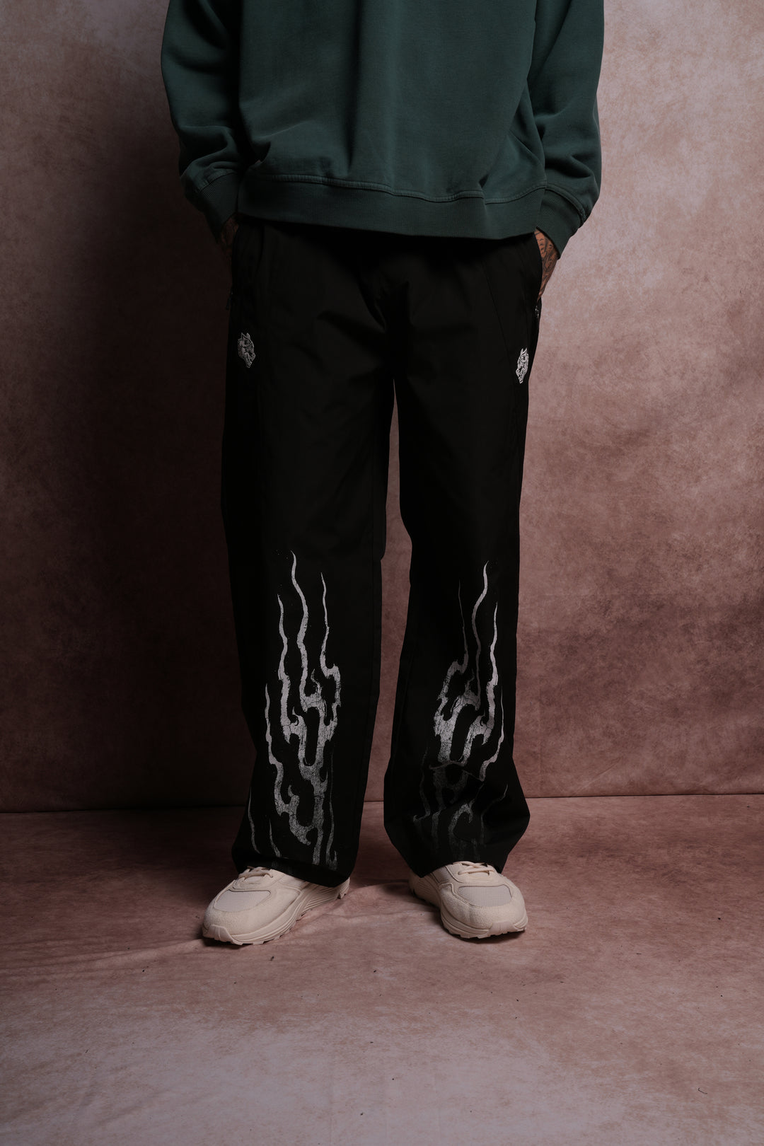 Darc Infernal Brolic Track Pants in Black