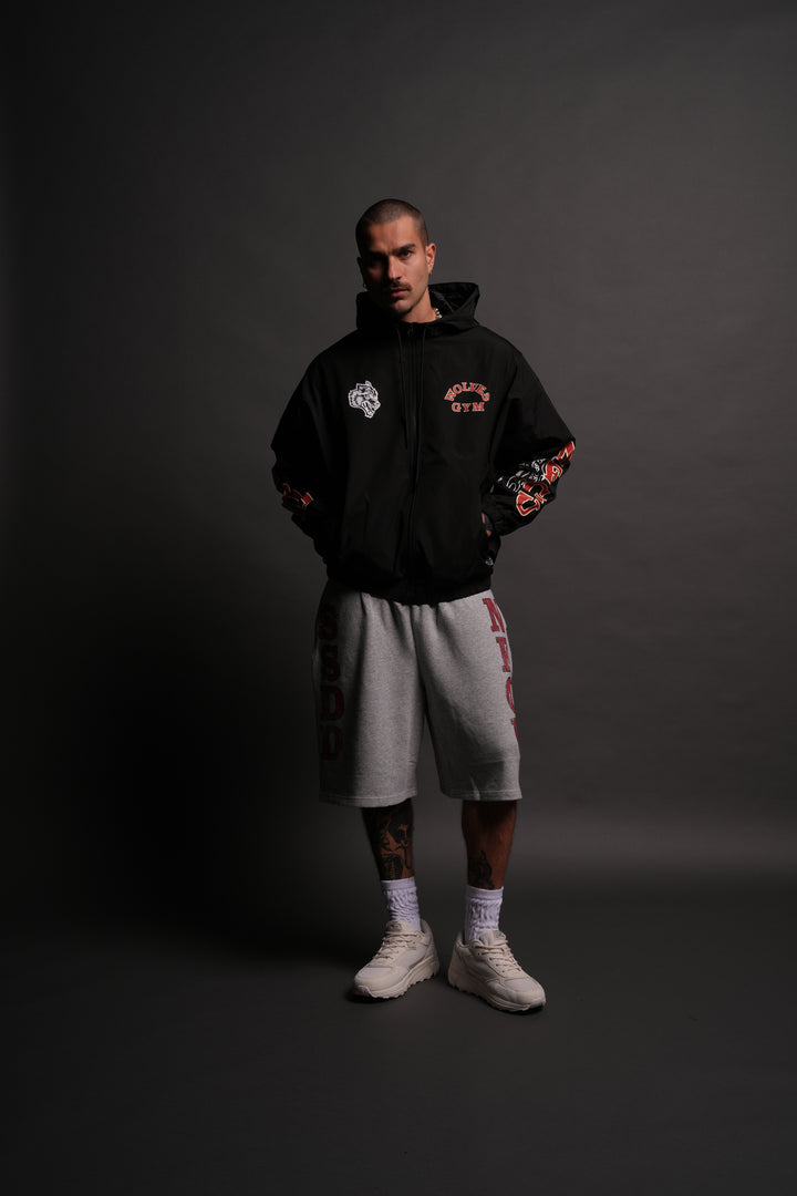 Wolves Gym V2 Brolic Unisex Track Jacket in Black