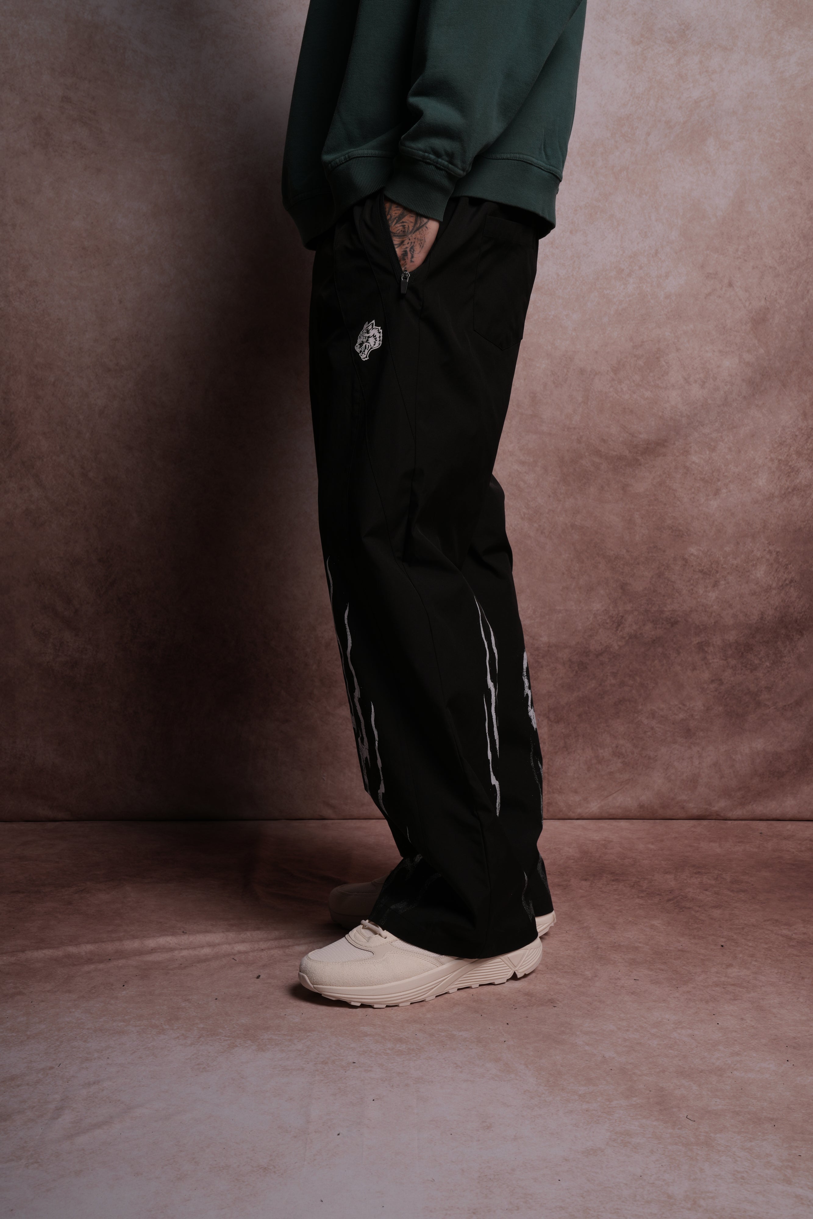 Darc Infernal Brolic Track Pants in Black
