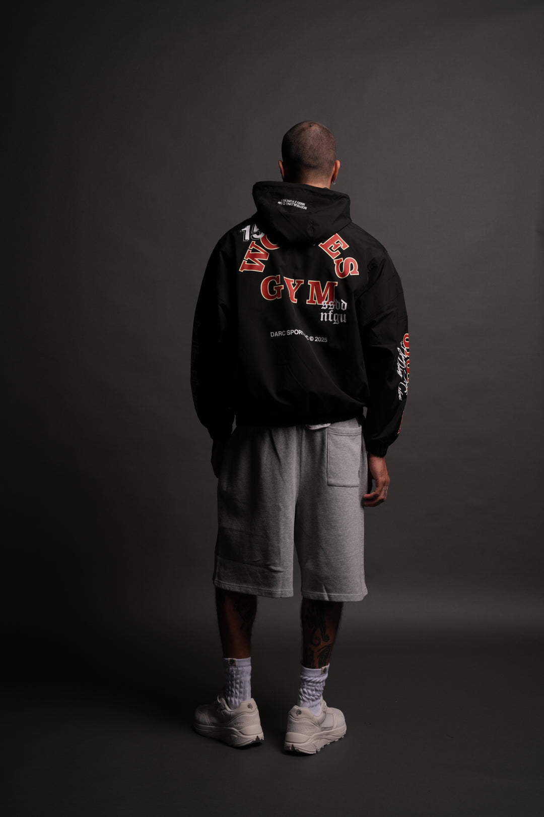 Wolves Gym V2 Brolic Unisex Track Jacket in Black