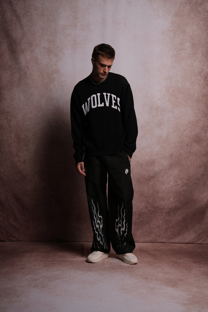 Loyalty Walsh Knit Sweater in Black