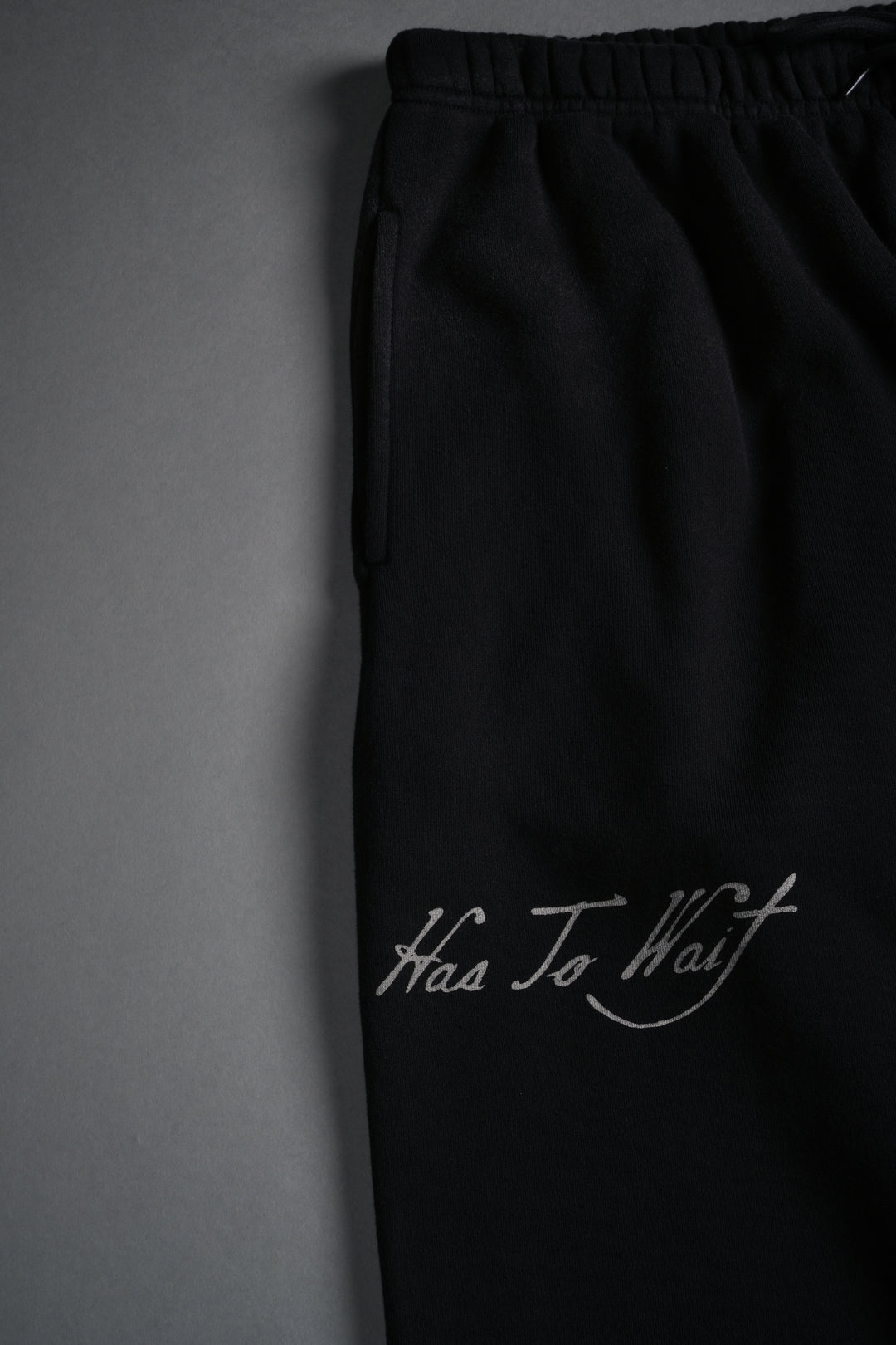 Sacred Flash Lightweight Lounger Sweat Pants in Black Drift Wash