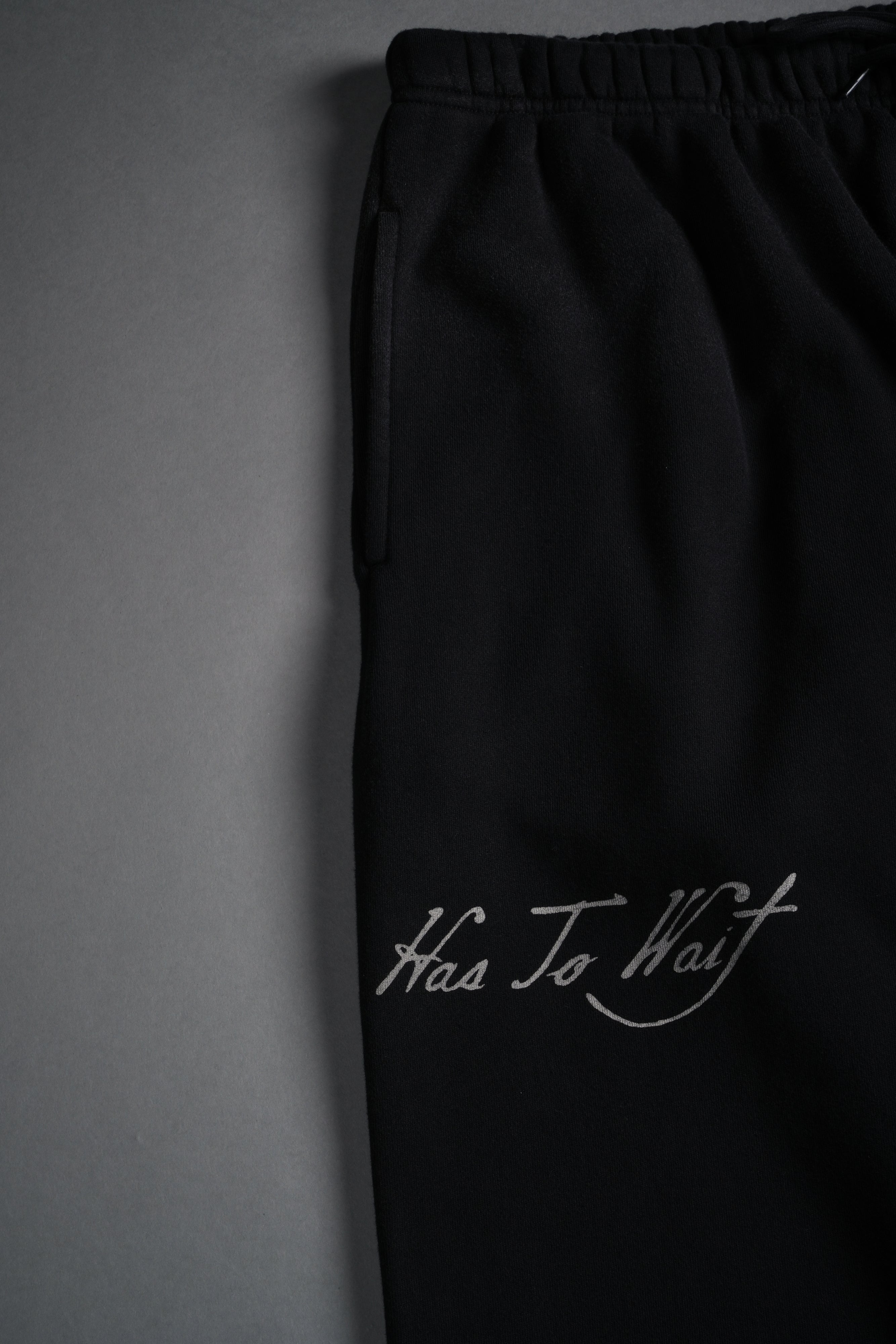 Sacred Flash Lightweight Lounger Sweat Pants in Black Drift Wash