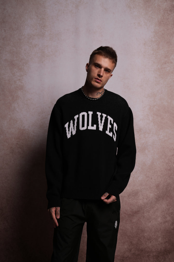Loyalty Walsh Knit Sweater in Black