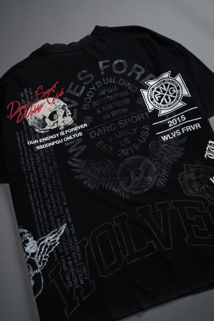 Fearless NFGU Premium Oversized Tee in Black