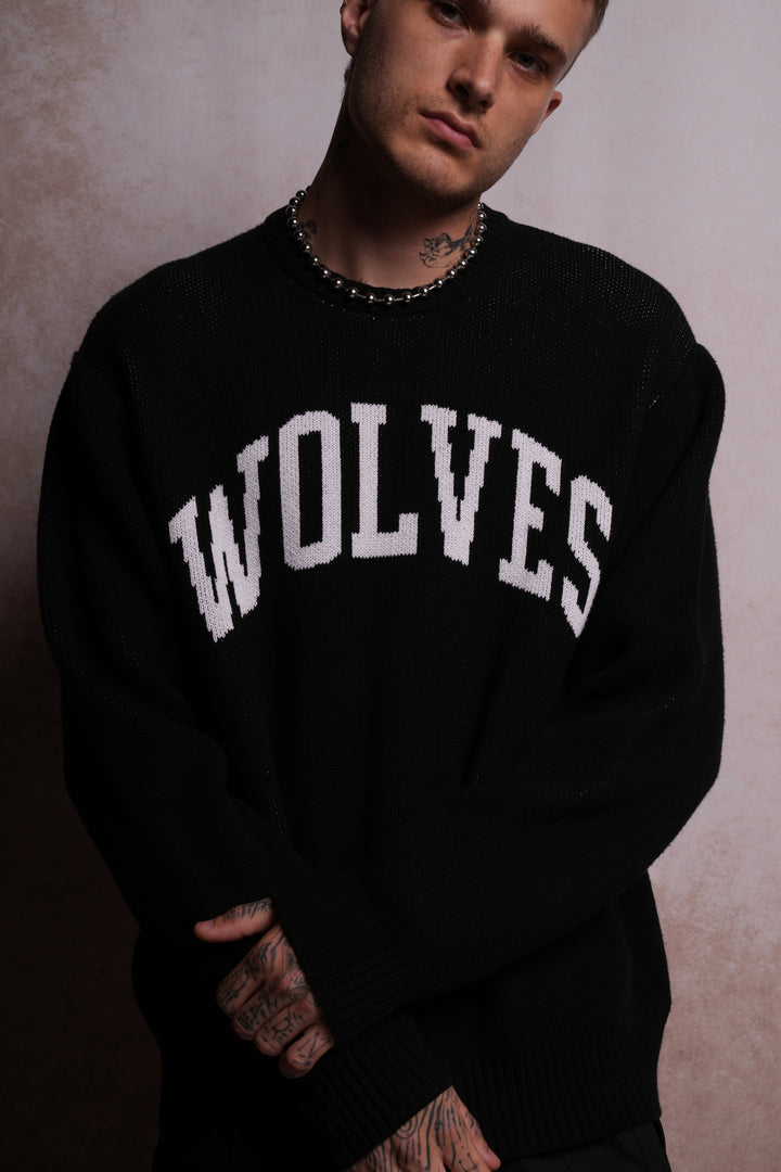 Loyalty Walsh Knit Sweater in Black